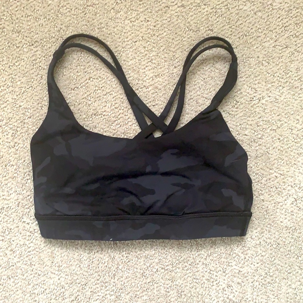 Lululemon camo bra